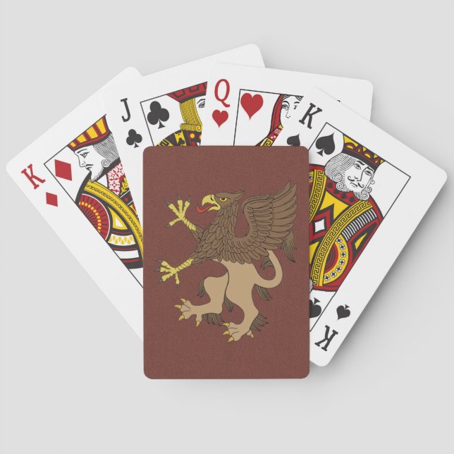 Baraja De Cartas Griffin Rampant (Reverso)
