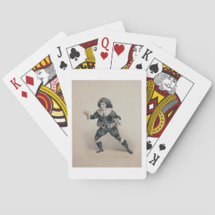 Baraja De Cartas Grimaldi as Scaramouche, from the Commedia dell'Ar