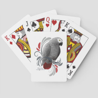 Baraja De Cartas Gris africano