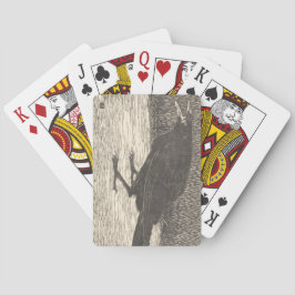 Baraja De Cartas Gritando a Crow (por Jan Mankes)