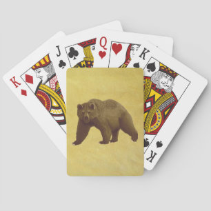 Baraja De Cartas Grizzly Bear