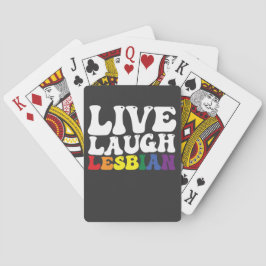 Baraja De Cartas Groovy Live Laude Orgullo LGBT Lesbiana
