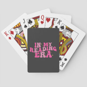 Baraja De Cartas Groovy retro en mi era de lectura