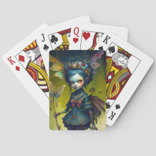 Baraja De Cartas Grumpy Fairy Pixie Fantasy Art