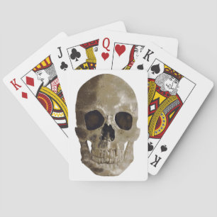 Baraja De Cartas Grungy Skull