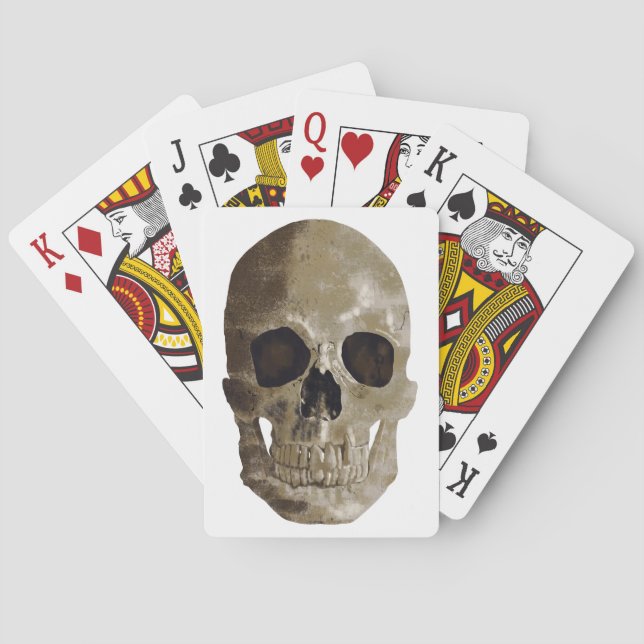 Baraja De Cartas Grungy Skull (Reverso)