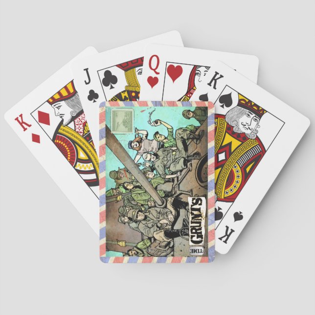 Baraja De Cartas Grunts de tiempo Juguetes de bicicleta (Reverso)