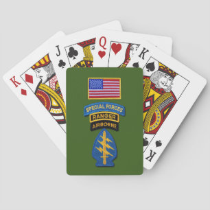 Baraja De Cartas Grupo de Fuerzas Especiales Veteranos de las Boina