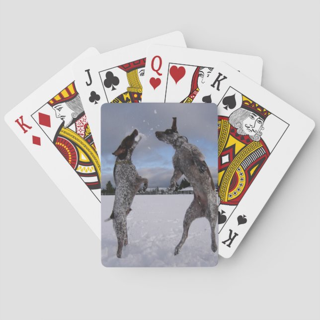 Baraja De Cartas Gualterio y Luther para arriba, encima de, y (Reverso)