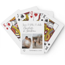 Guardar nuestra fecha manuscrita Corazón foto pers