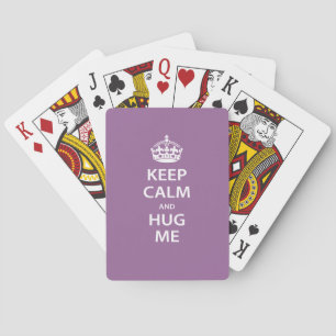 Baraja De Cartas Guarde la calma y abráceme
