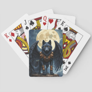 Baraja De Cartas Guardián de la Luna – El Lobo de Ala Negra