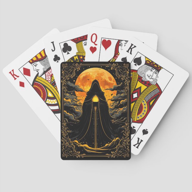 Baraja De Cartas Guardián Lunar (Reverso)