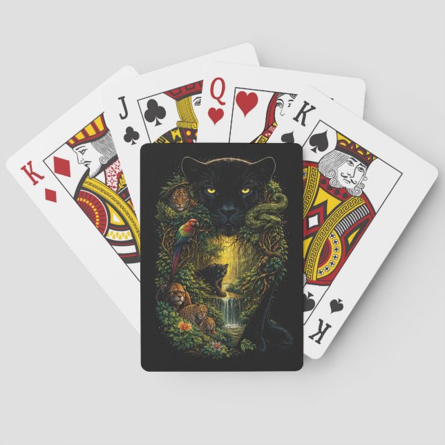 Baraja De Cartas Guardians of the Wild (Reverso)