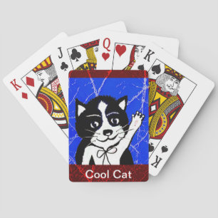 Baraja De Cartas Guay Cat Print,