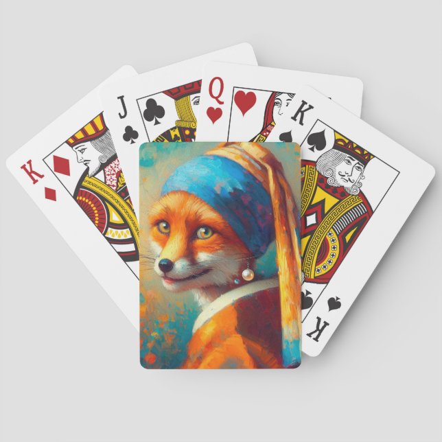 Baraja De Cartas Guay fox (Reverso)