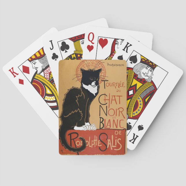 Baraja De Cartas Guay Le Chat Noir et Blanc (Reverso)