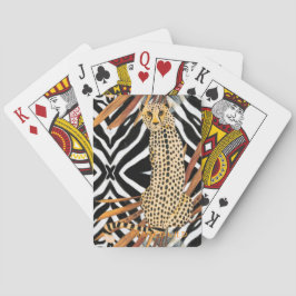 Baraja De Cartas Guepardo Salvaje 