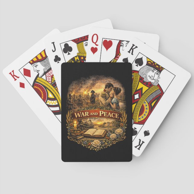 Baraja De Cartas Guerra y Paz (Reverso)