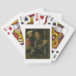 Baraja De Cartas Guerrero con Groom (petróleo)