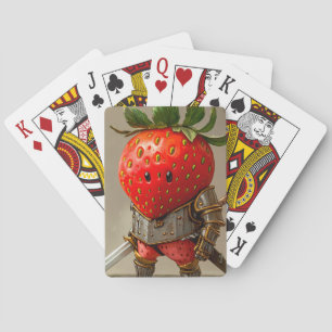 Baraja De Cartas Guerrero de fresa