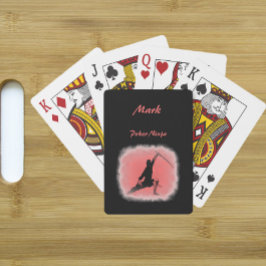 Baraja De Cartas Guerrero de Ninja de Guay