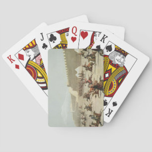 Baraja De Cartas Guerreros kurdos y tártaros en Sadar Abbat,