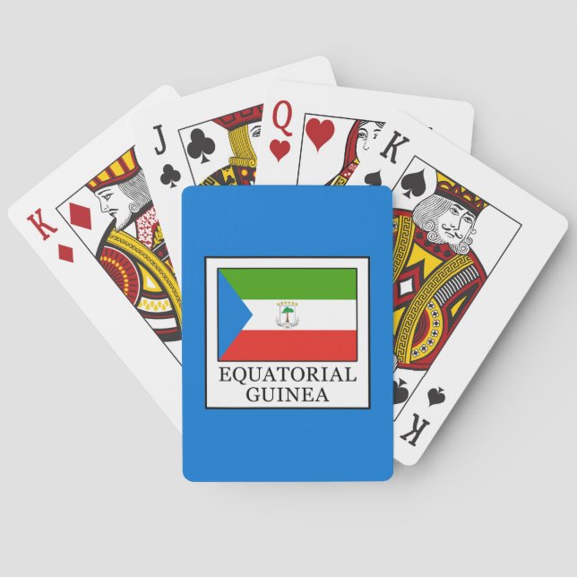Baraja De Cartas Guinea Ecuatorial (Reverso)