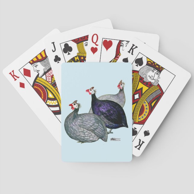 Baraja De Cartas Guineas Tres (Reverso)