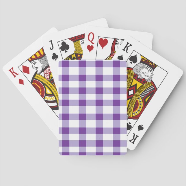 Baraja De Cartas Guinga púrpura (Reverso)
