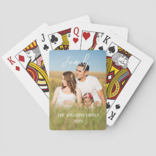 Baraja De Cartas Guión de la esposa de los amigos de la familia de