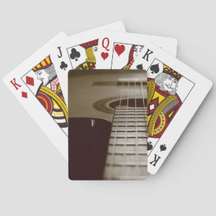 Baraja De Cartas Guitarra acústica