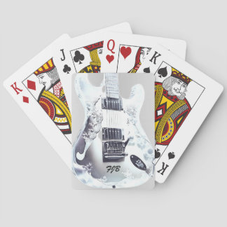 Baraja De Cartas Guitarra de Lucita, Favor de Boda Personalizado