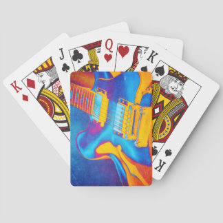 Baraja De Cartas Guitarra eléctrica