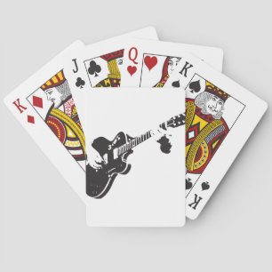 Baraja De Cartas Guitarra eléctrica