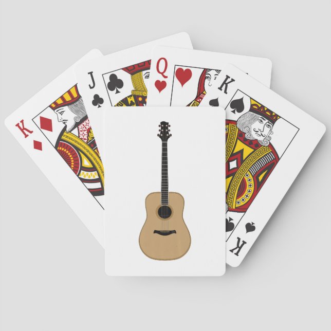 Baraja De Cartas Guitarra encantadora (Reverso)