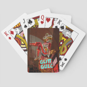 Baraja De Cartas Gulch Purpurina de Las Vegas
