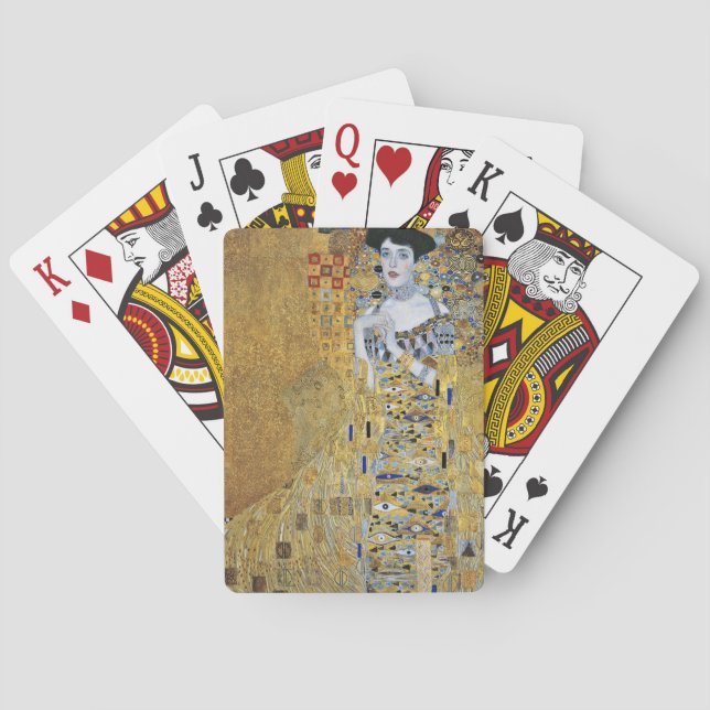 Baraja De Cartas Gustav Klimt - Adele (Reverso)
