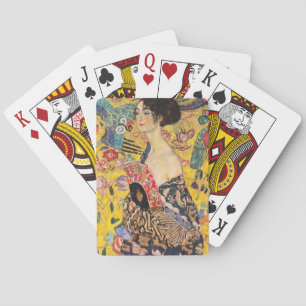 Baraja De Cartas Gustav Klimt - Dama de fans