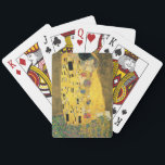 Baraja De Cartas GUSTAV KLIMT - El beso de 1907<br><div class="desc">GUSTAV KLIMT - El beso 1907Aceite y Relieve metalizado dorado en lienzo</div>