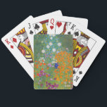 Baraja De Cartas Gustav Klimt - Jardín de flores<br><div class="desc">Jardín de flores - Gustav Klimt en 1905-1907</div>