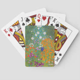 Baraja De Cartas Gustav Klimt - Jardín de flores