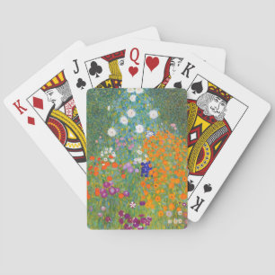 Baraja De Cartas Gustav Klimt: Jardín de flores