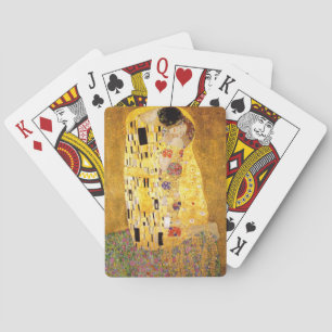 Baraja De Cartas Gustav Klimt La Pintura Clásica Del Beso