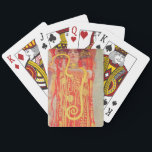 Baraja De Cartas Gustav Klimt Red Woman Gold Snake Pintura<br><div class="desc">Gustav Klimt Red Woman Gold Snake Art Nouveau Painting - Gustav Klimt era un ) fue un pintor simbolista austríaco, y miembro del movimiento de secesión de Viena. Usó oro real en su hermosa obra de arte de mujeres nuevas y arte decorativo. La pintura de Gustav Klimt es de una...</div>