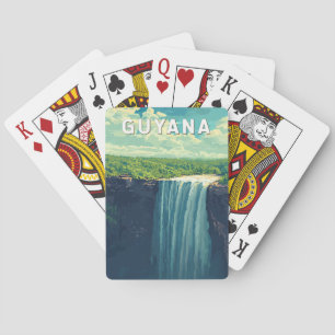 Baraja De Cartas Guyana Ilustracion Viaje al arte de cosechar