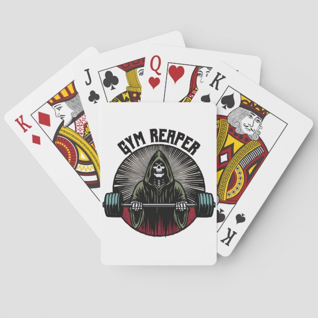 Baraja De Cartas Gym Reaper Workout (Reverso)