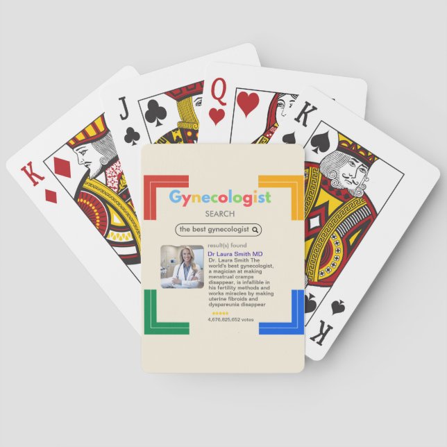 Baraja De Cartas Gynecologist search Google doctor (Reverso)