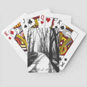 Baraja De Cartas H.A.S. Artes jugando