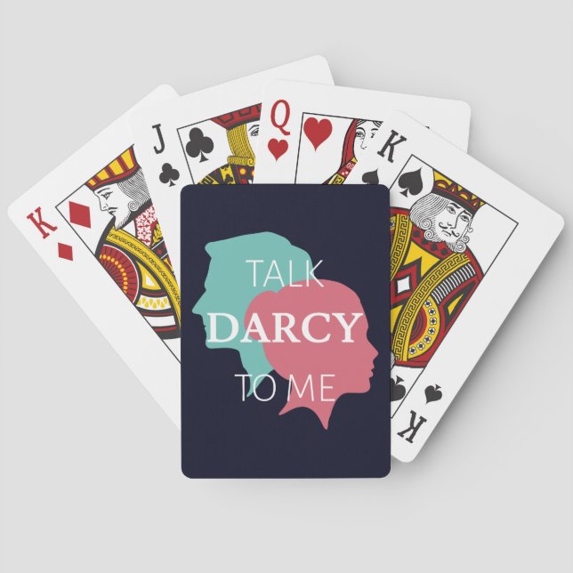 Baraja De Cartas Hable Darcy Conmigo IV (Reverso)